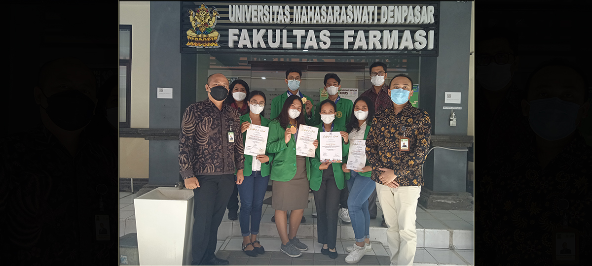 Mahasiswa Fakultas Farmasi Unmas Denpasar Meraih Juara di Indonesian Young Scientis Association (IYSA)