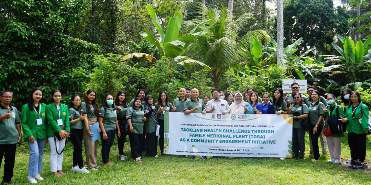 <strong>Sinergi Internasional dalam Pengabdian Masyarakat: Implementasi TOGA di Desa Taman oleh Fakultas Farmasi Unmas dan UiTM</strong>